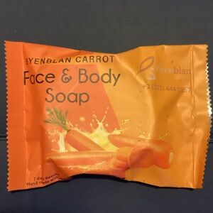 Carrot Face & Body Soap - Orange